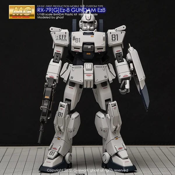 G-Rework [MG] RX-79[G] Ez8 GUNDAM – Clarksville Hobby Depot LLC