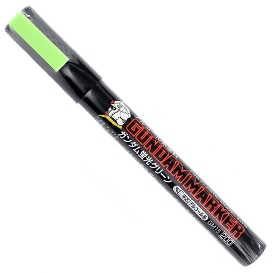 GNZ Markers GM15 Fluorescent Green Gundam Marker