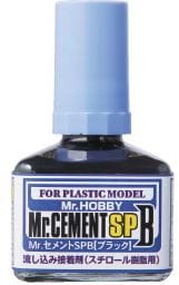 GNZ Model Making MC132 Mr Cement SP Black - 40ml