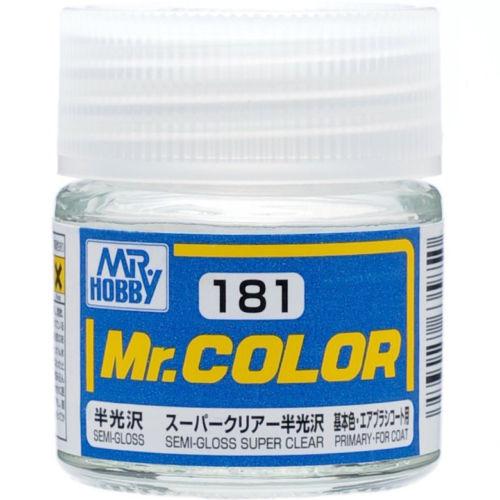 GNZ Paint C181 Semi-Gloss Super Clear (Semi-Gloss/Primary) - 10ml