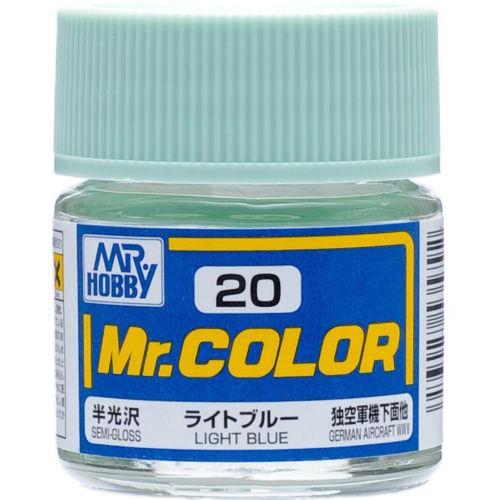 GNZ Paint C20 Semi Gloss Light Blue - 10ml