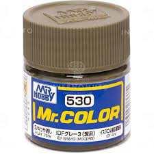 GNZ Paint C530 IDF Gray 3 (Modern) IDF AFV - 10ml
