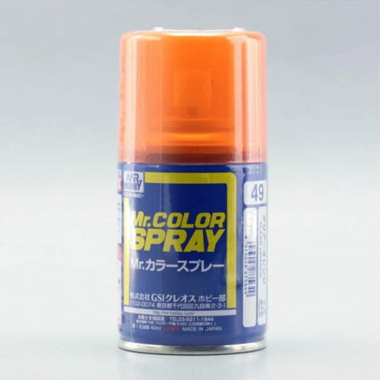 GNZ Paint Mr Color Clear Orange Spray