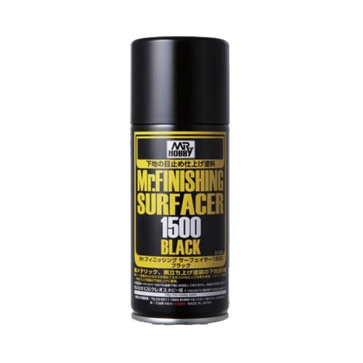 GNZ Paint Mr. Finishing Surfacer 1500 Black
