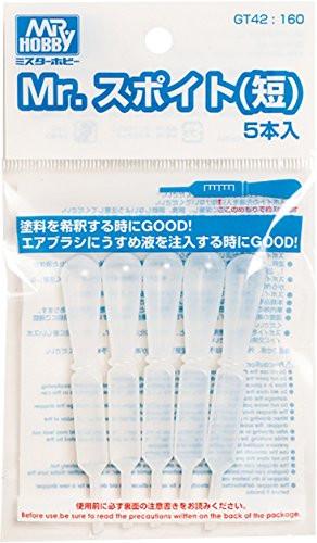 GNZ Scale Model Accessories Mr Dropper (Short Type) (5pcs)