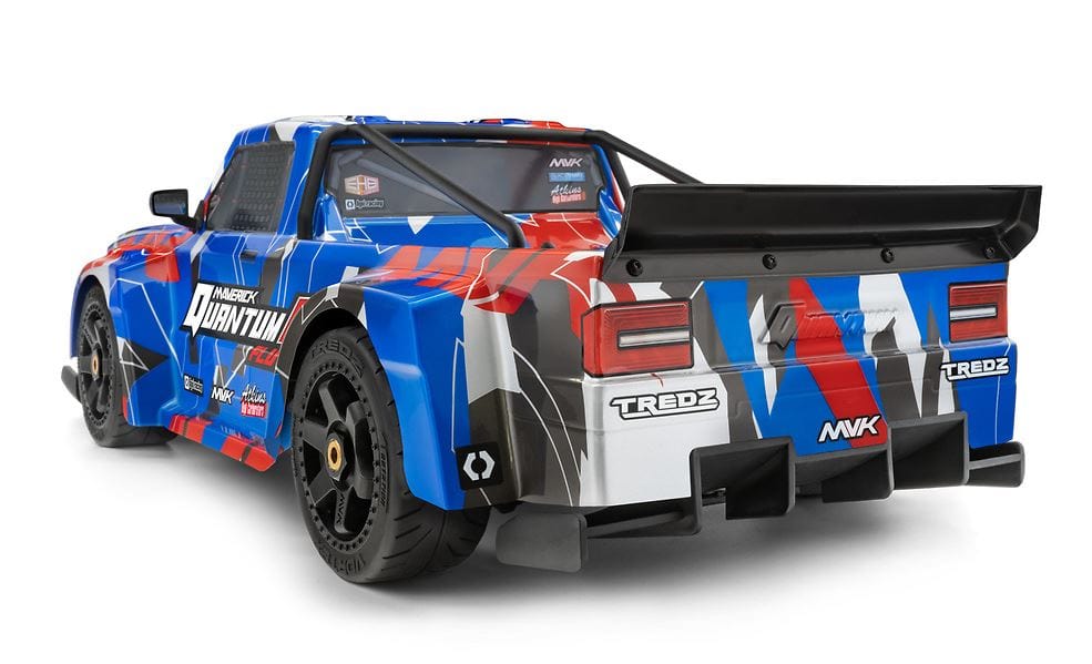 Maverick Remote Control Cars & Trucks 1/8 Maverick QuantumR Flux 4S 4WD RTR Race Truck - Blue / Red