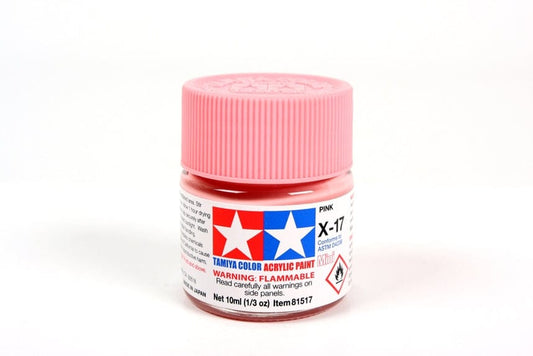 TAM Paint Tamiya Acrylic Mini X-17 Pink - 10ml