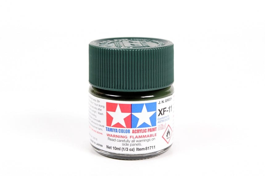 TAM Paint Tamiya ACRYLIC MINI XF-11 J.N. GREEN - 10ml
