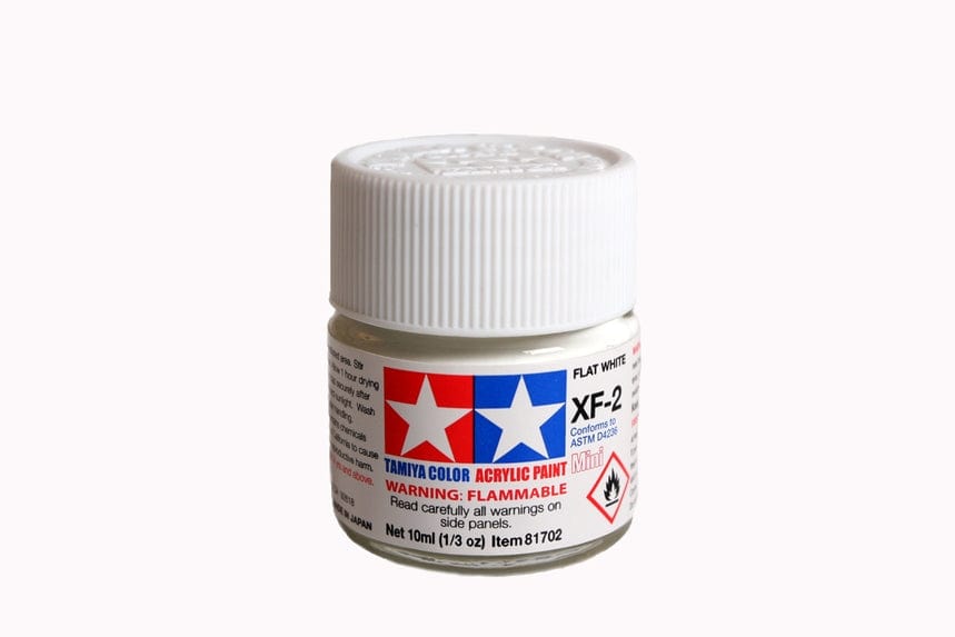 TAM Paint Tamiya ACRYLIC MINI XF-2 FLAT WHITE - 10ml