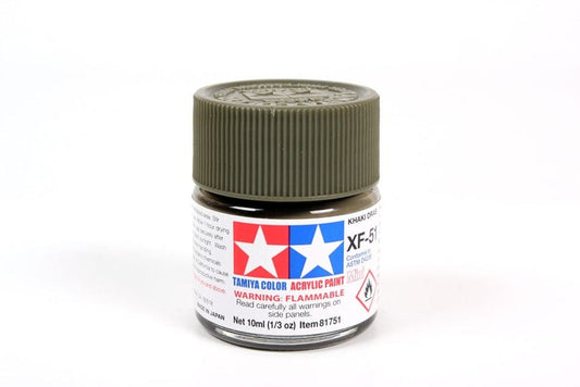 TAM Paint Tamiya ACRYLIC MINI XF-51 KHAKI DRAB - 10ml