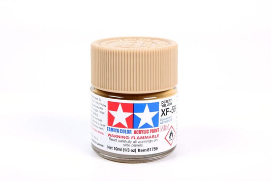 TAM Paint Tamiya ACRYLIC MINI XF-59 DESERT YELLOW - 10ml