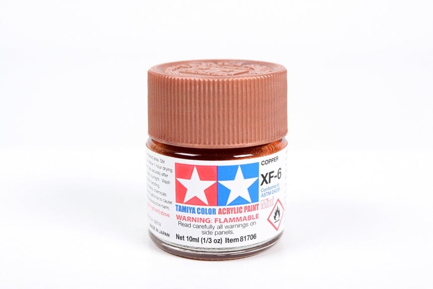 TAM Paint Tamiya ACRYLIC MINI XF-6 COPPER - 10ml