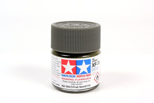 TAM Paint Tamiya ACRYLIC MINI XF-74 OLIVE DRAB JGSDF - 10ml