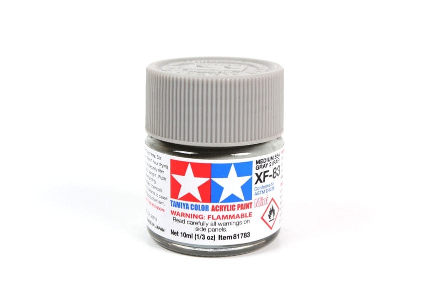 TAM Paint Tamiya ACRYLIC MINI XF-83 MEDIUM SEA GRAY 2 RAF - 10ml