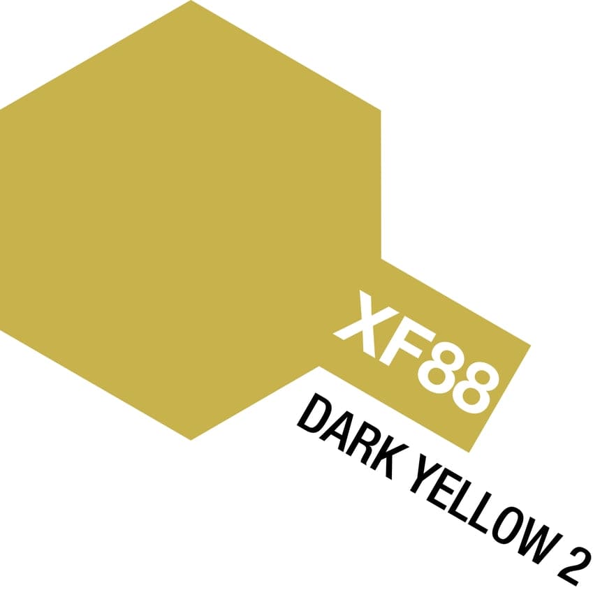 TAM Paint Tamiya ACRYLIC MINI XF-88 DARK YELLOW #2 - 10ml