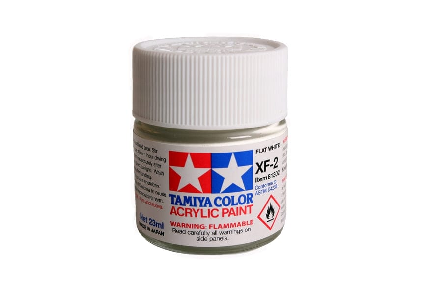 TAM Paint Tamiya ACRYLIC XF-2 FLAT WHITE - 23ml