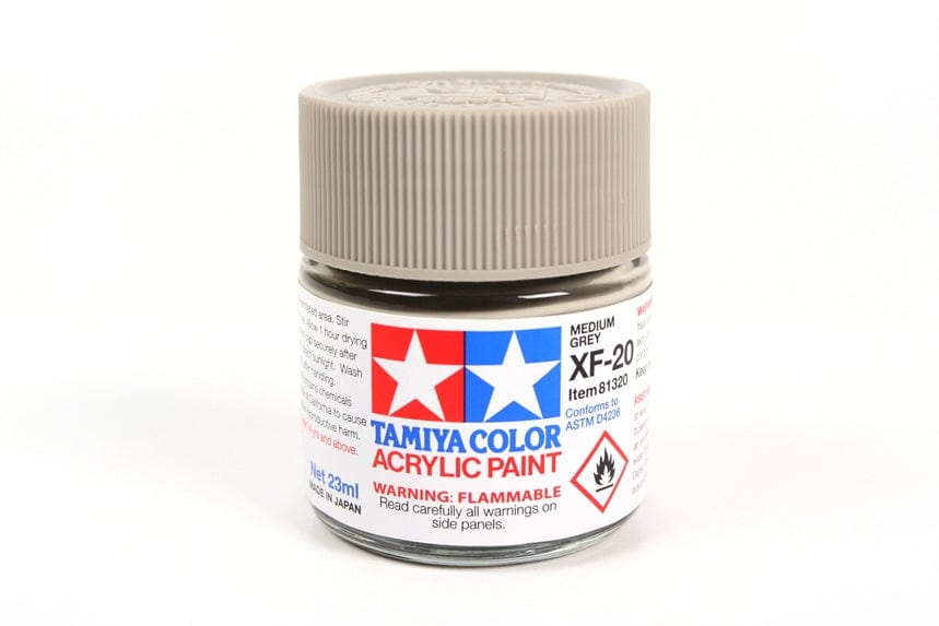 TAM Paint Tamiya ACRYLIC XF-20 MEDIUM GRAY - 23ml