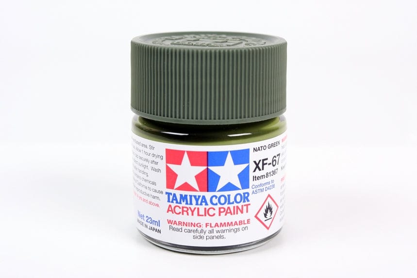 TAM Paint Tamiya ACRYLIC XF-67 NATO GREEN - 23ml