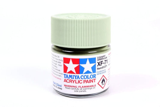 TAM Paint Tamiya ACRYLIC XF-71 COCKPIT GREEN - 23ml