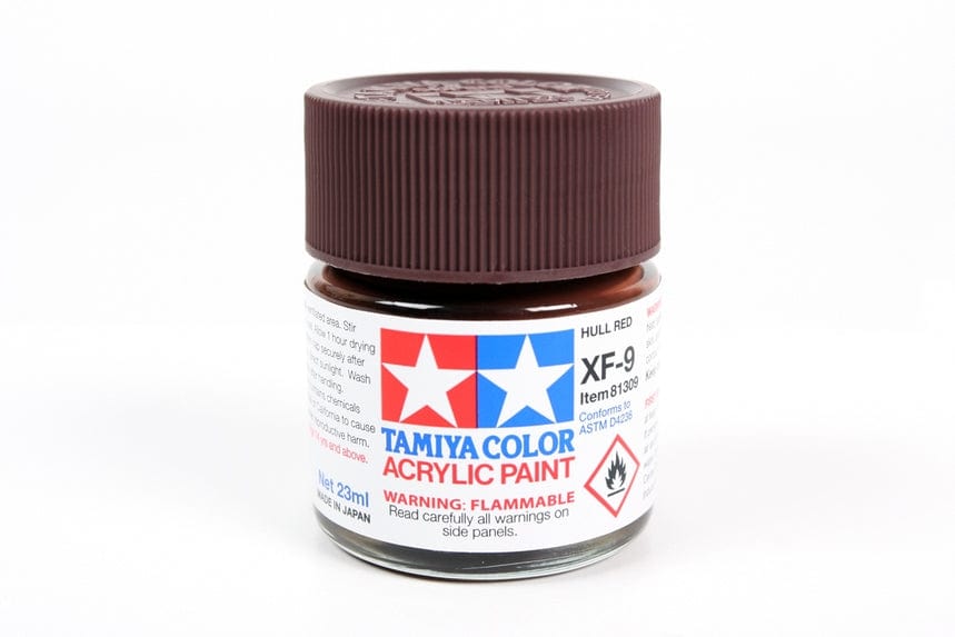 TAM Paint Tamiya ACRYLIC XF-9 HULL RED - 23ml