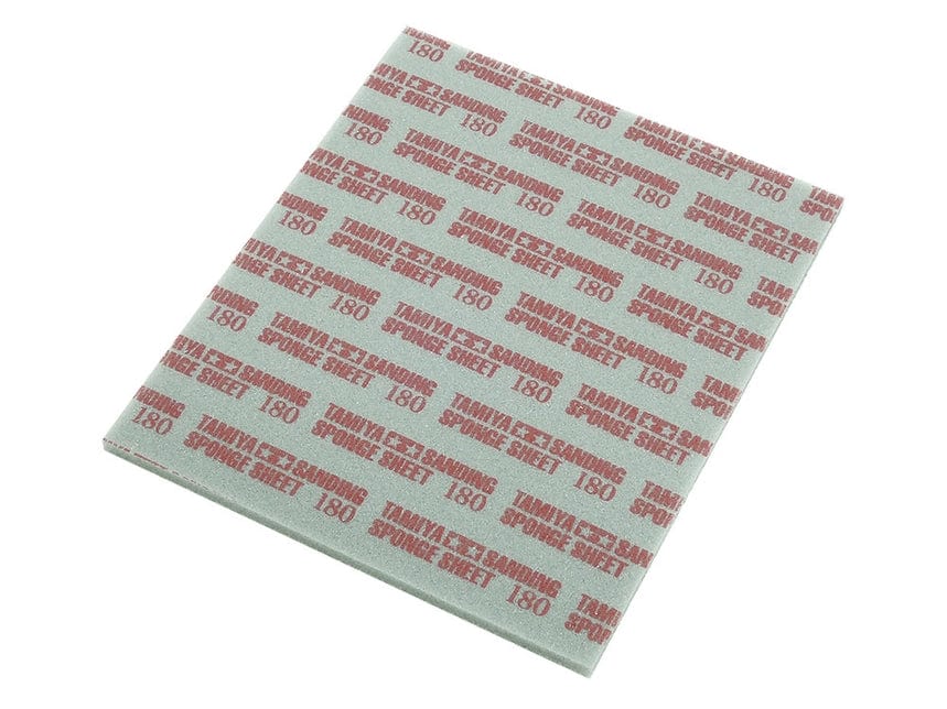 TAM Scale Model Accessories Tamiya Sanding Sponge Sheet 180