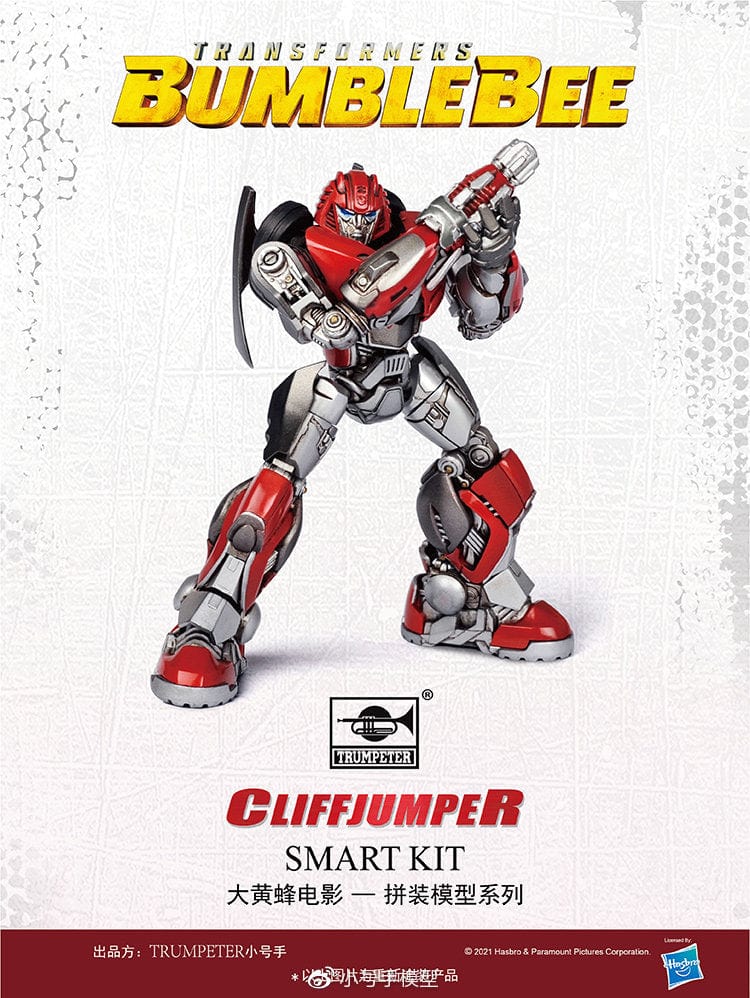 TRU Scale Model Kits Trumpeter Transformers: Bumblebee Cliffjumpers Smart Model Kit 03