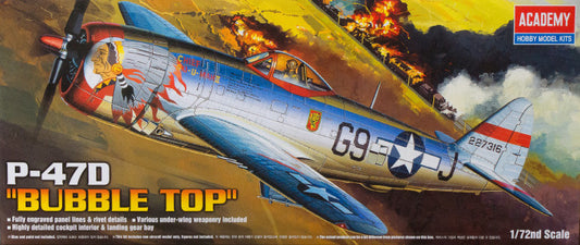 1/72 Academy P-47D "Bubble Top"