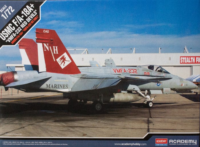 Academy Scale Model Kits 1/72 Academy USMC F/A-18A+ "VMFA-232 Red Devils"