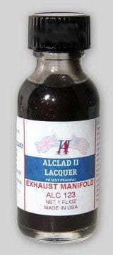 Alclad II Paint ALC-123 EXHUAST MANIFOLD Alcad Regular Finish -- 1 Ounce Bottles