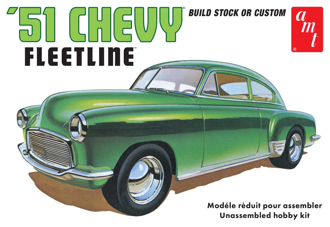 AMT Scale Model Kits 1/25 AMT 1951 Chevrolet Fleetline