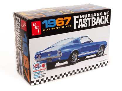 AMT Scale Model Kits 1/25 AMT 1967 Ford Mustang GT Fastback