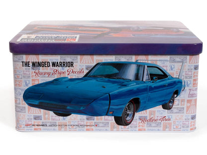 AMT Scale Model Kits 1/25 AMT 1969 Dodge Charger Daytona USPS Stamp Series Collector Tin