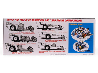 AMT Scale Model Kits 1/25 AMT Fiat Double Dragster