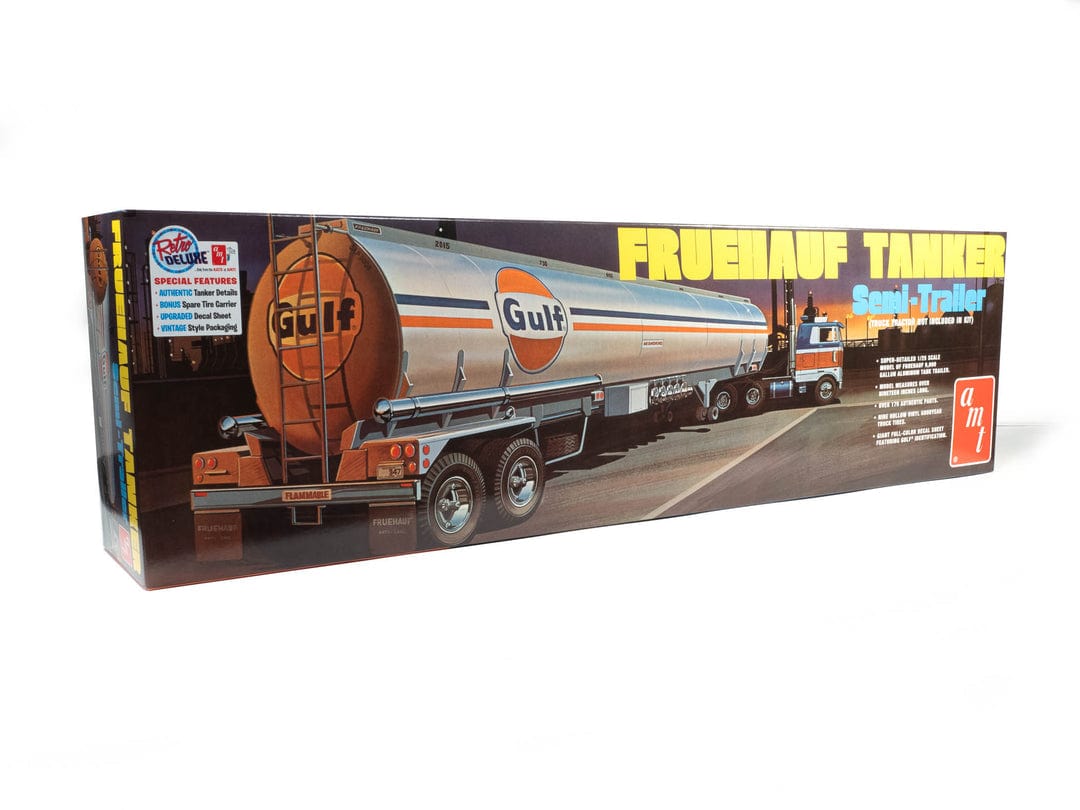 AMT Scale Model Kits 1/25 AMT Gulf Fruehauf Tanker