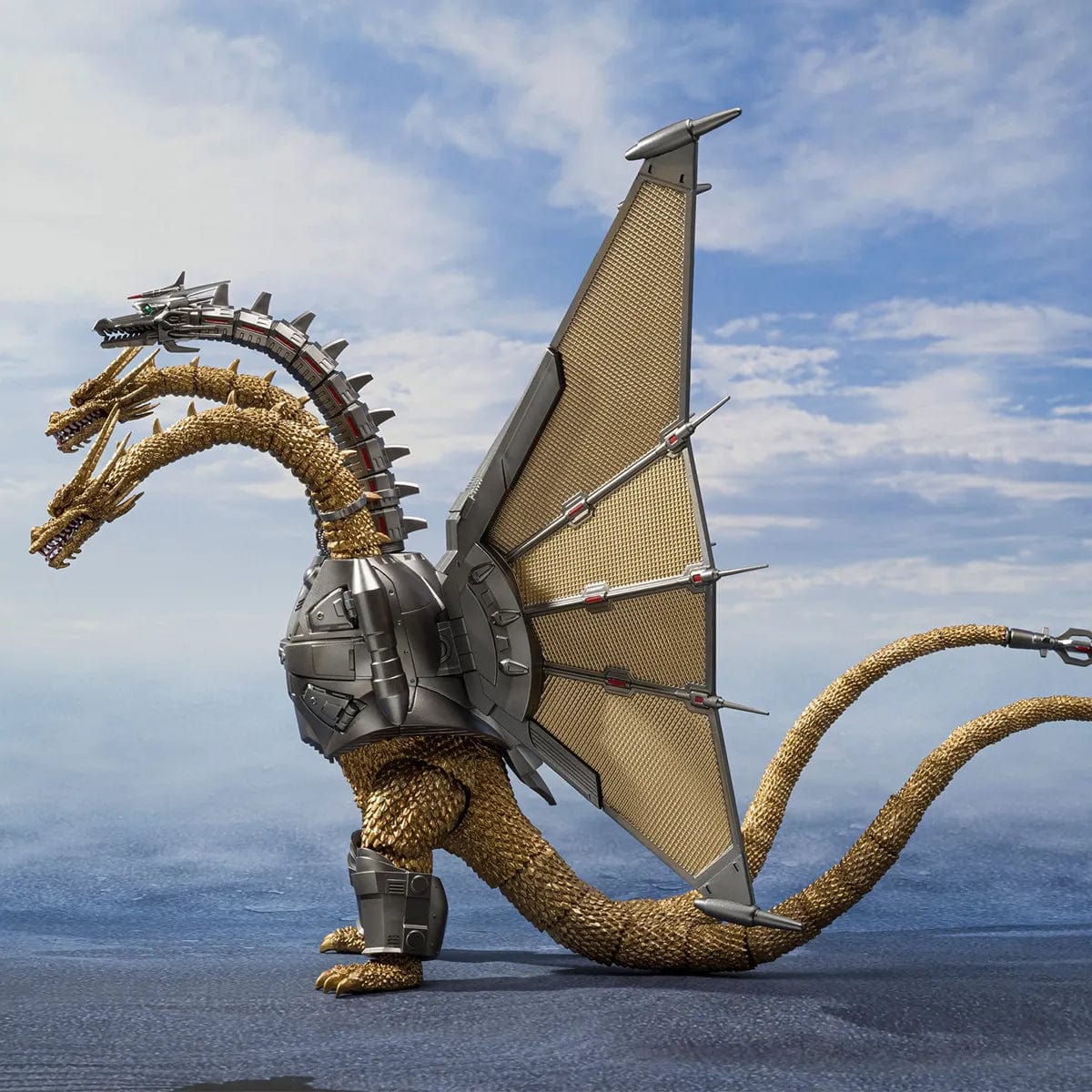 Bandai Action & Toy Figures S.H. Monsterarts Mecha King Ghidorah Shinjuku Decisive Battle Special Set