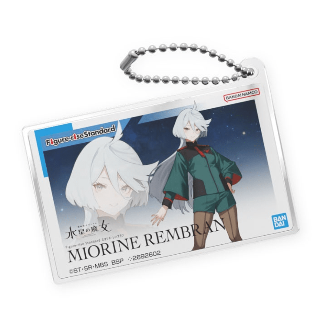 Bandai Apparel & Accessories Miorine Rembran Witch from Mercury Package Art Acrylic Ball Chain