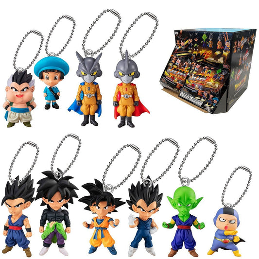 Bandai `Collectible Trading Cards Dragon Ball Super Hero UDM Burst Mini-Figure Key Chain Blind-Box