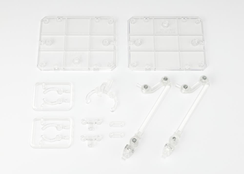 Bandai Scale Model Accessories Bandia Tamashii Stage Act. 4 for Humanoid Stand Support (Clear)