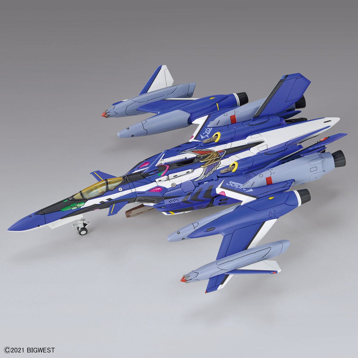 Bandai Scale Model Kits 1/100 Macross Delta HG YF-29 Durandal Valkyrie (Maximilian Jenius Machine) Full Set