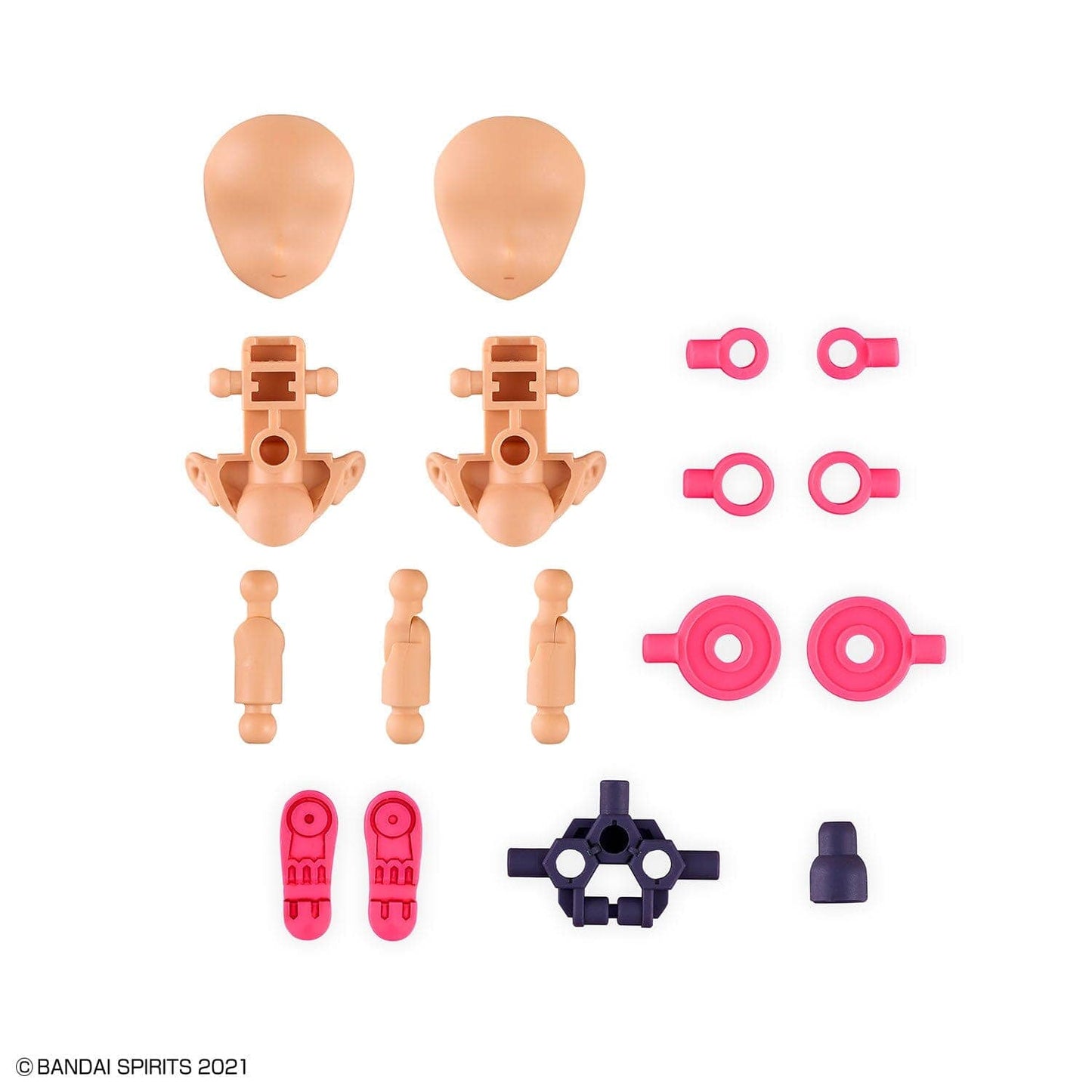 Bandai Scale Model Kits 1/144 30 MS Option Body Parts Set #8 (OP-08)  Scout Costume (Color C)