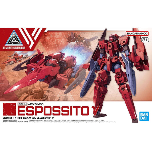 Bandai Scale Model Kits 1/144 30MM #57 eEXM-30 ESPOSSITO γ (Gamma) (Red)