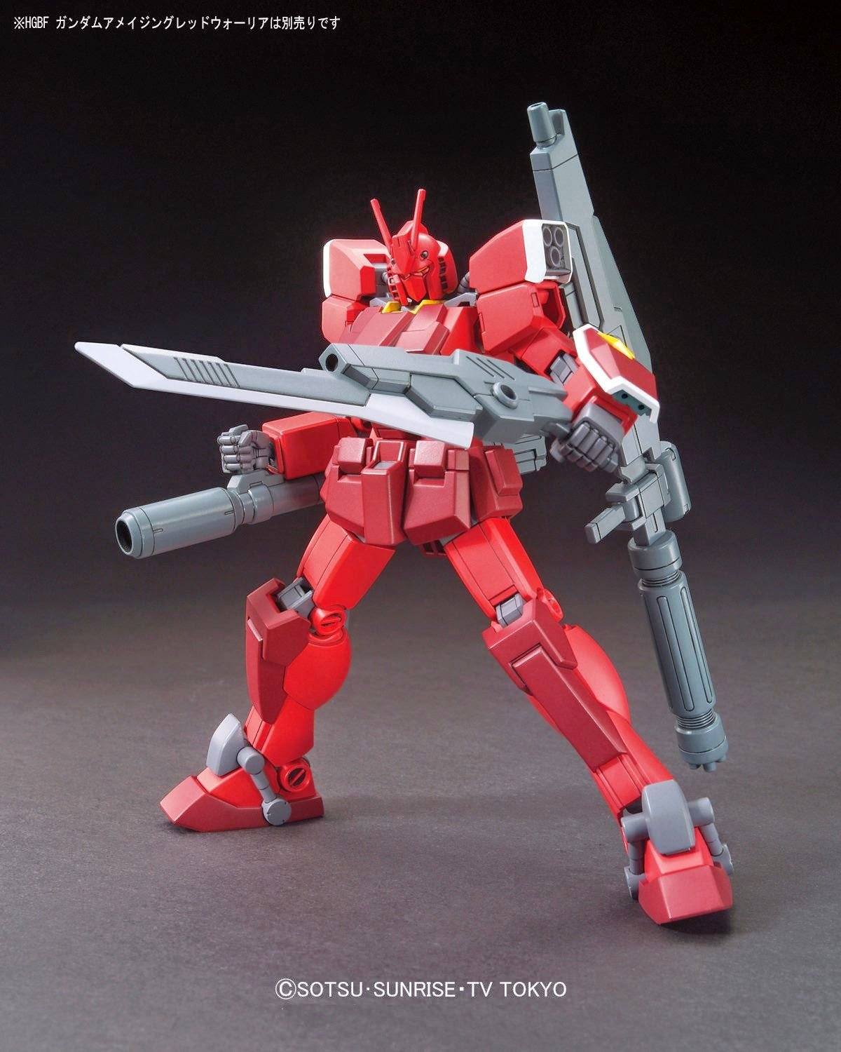 Bandai Scale Model Kits 1/144 HGBF #26 Gundam Amazing Red Warrior