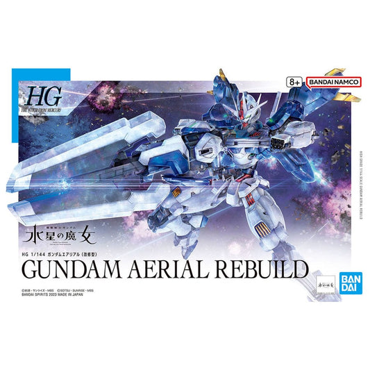 Bandai Scale Model Kits 1/144 HGTWFM #19 Gundam Aerial Rebuild