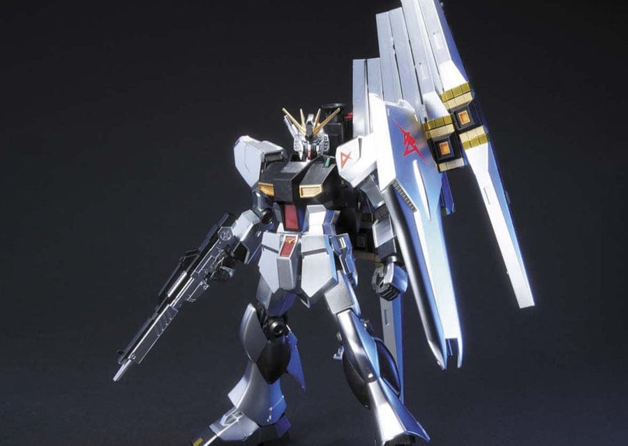 Bandai Scale Model Kits 1/144 HGUC Nu Gundam (Metallic Coating Ver.)