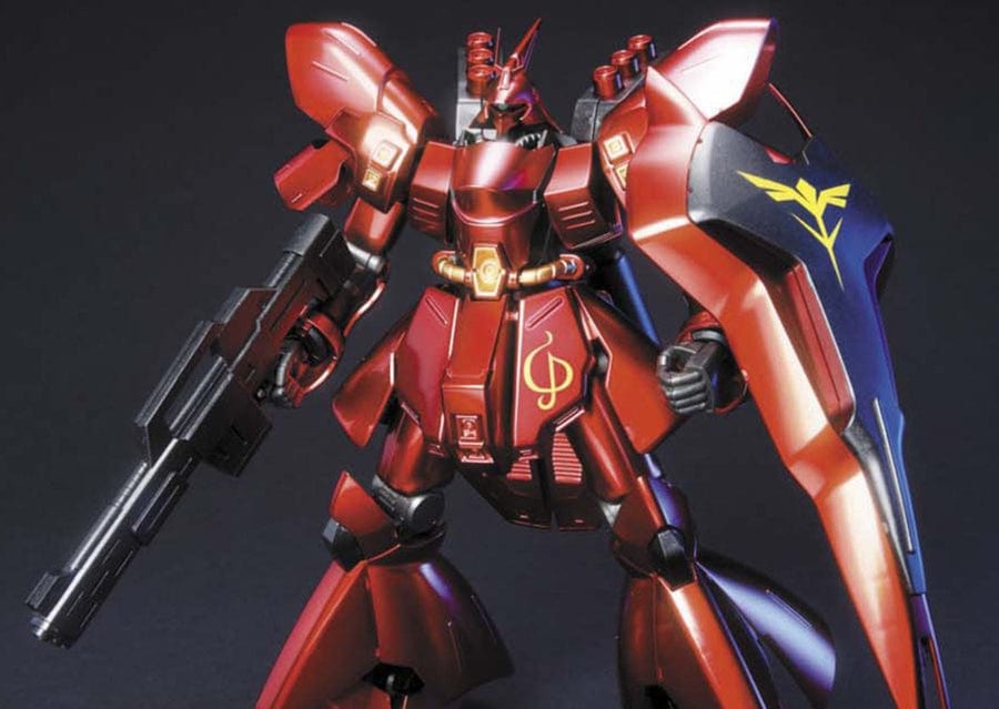 Bandai Scale Model Kits 1/144 HGUC Sazabi (Metallic Coating Ver.)