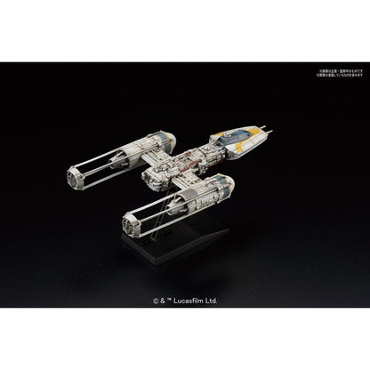 Bandai Scale Model Kits 1/144 Star Wars: A New Hope Vehicle Model #005 Y-Wing Starfighter Model Kit