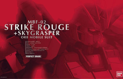 Bandai Scale Model Kits 1/60 PG MBF-02 Strike Rouge + FX-550 Skygrasper