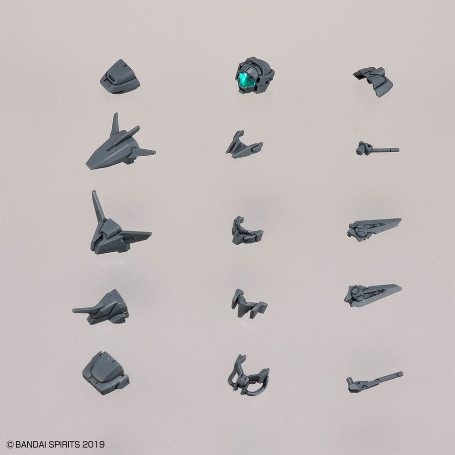 Bandai Scale Model Kits **Scratch and Dent** 1/144 30MM w-14 Option Parts Set 6 (Customizeable Head A)