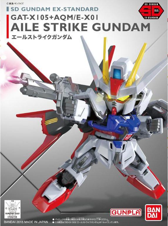 Bandai Scale Model Kits SD EX-STD #002 Aile Strike Gundam