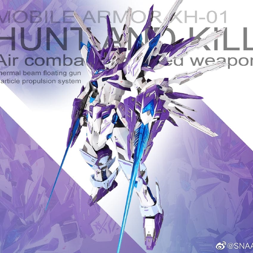 Clarksville Hobby Depot LLC 1/100 SNAA Model XH-01 Astral Soul Series Hunter Falcon Model Kit (Revival Ver.) (Soul Awakening Ver.)